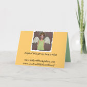 エンジェルオブグレース – グリーティングカード (裏面)