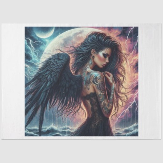 エンジェルオブザナイトティッシュペーパー 薄葉紙 (正面)