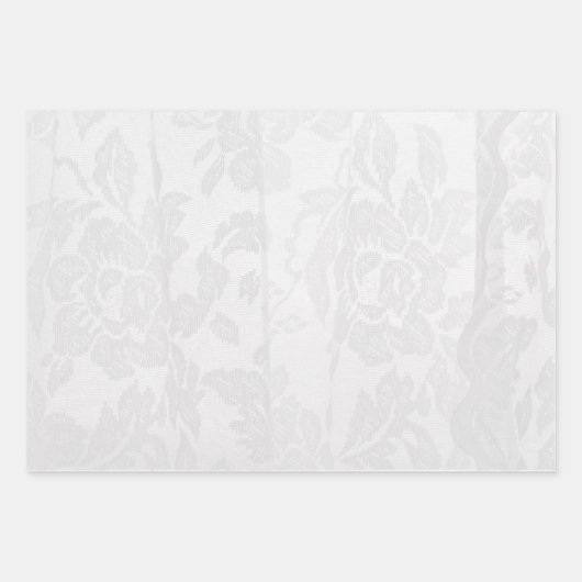 エンジェルオブジョイエレガント金ゴールドホワイトパール&レース ラッピングペーパーシート (正面2)