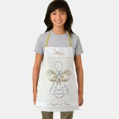 エンジェルオブジョイ金ゴールドフィリグリー金ゴールドドット エプロン (インサイチュ)