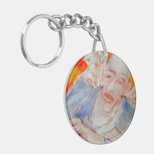 エンジェルオブトラベルキーチェーン キーホルダー (正面左)