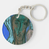 エンジェルオブハピネスキーチェーン キーホルダー (裏面)