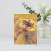 エンジェルオブバーズフランツドヴォラック誕生日 ポストカード (スタンド正面)