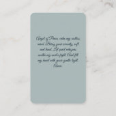 エンジェルオブピース祈りの言葉カード 名刺 (裏面)
