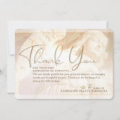 エンジェルオブライトメモリアル悔やみや弔慰サンキューカード 招待状 (正面)