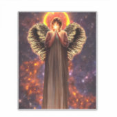 エンジェルオブラブアンドライトオリジナルファンタジーアート シール (正面)