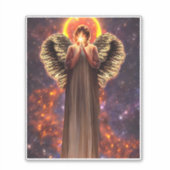 エンジェルオブラブアンドライトオリジナルファンタジーアート シール (正面)