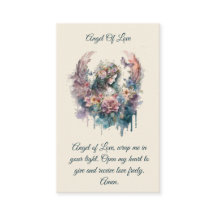 エンジェルオブラブ祈りの言葉カード