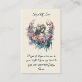 エンジェルオブラブ祈りの言葉カード 名刺