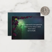 エンジェルオンウィンドウチャーチゴシックバラ ノートカード (正面/裏面インサイチュ)