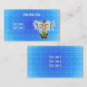 エンジェルオンブルービジネスカード 名刺 (正面/裏面)