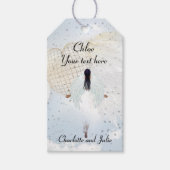 エンジェルオン金ゴールドスターズギフトラベル ギフトタグ (正面)