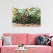 エンジェルオークウォーターの色 キャンバスプリント (インサイチュ (リビング))