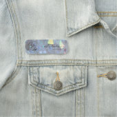 エンジェルオーラクォーツクリスタルビジネスロゴ名タグ 名札 (インサイチュ)