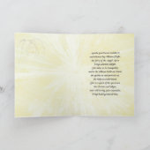 エンジェルオーラクォーツグリーティングカード カード (内部)