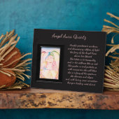 エンジェルオーラクォーツフェアリー フォトプラーク (側面)
