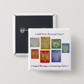 エンジェルカラーシリーズボタカスタマイズンメッセージ 缶バッジ (正面&裏面)