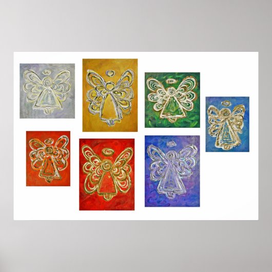 エンジェルカラーシリーズポスターアートプリント ポスター (正面)