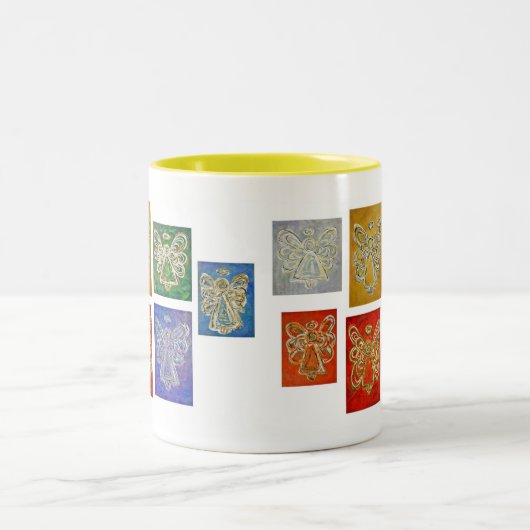 エンジェルカラーシリーズマグ ツートーンマグカップ (中央)