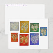 エンジェルカラーシリーズ絵画はがき ポストカード (正面/裏面)