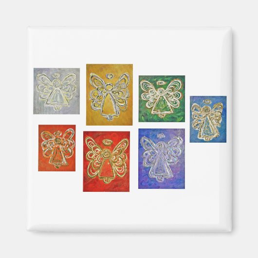 エンジェルカラーシリーズ絵画磁石 マグネット (正面)
