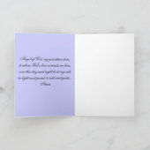 エンジェルカード祈りの言葉 カード (内部)
