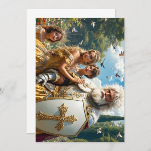 エンジェルカード 招待状 (正面/裏面)