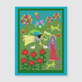 エンジェルガブリエルとヴァージンメアリー受胎告知 (正面)