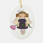 エンジェルガールオーナメント セラミックオーナメント (裏面)
