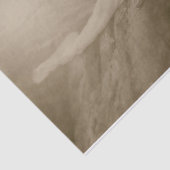 エンジェルガールヴィンテージセピアアンティークアートデクページ 薄葉紙 (詳細)