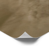 エンジェルガールヴィンテージセピアアンティークアート ポスター (角)