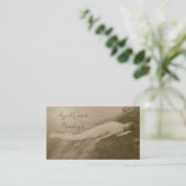 エンジェルガールヴィンテージセピアエンジェルカード読ズ 名刺 (スタンド正面)