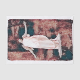 エンジェルガールヴィンテージファインアートグランジテクスチャ 薄葉紙