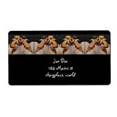 エンジェルキスをするズ ラベル (正面)