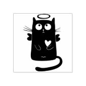 エンジェルキャットアートスタンプ ラバースタンプ (インプリント)