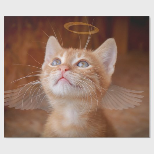 エンジェルキャットラッピング紙 ラッピングペーパー (フラット)