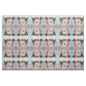 エンジェルキャット及びマウスゲーム生地鏡デザイン ファブリック (ファットクウォーター)