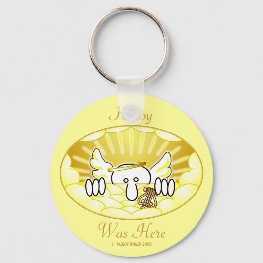 エンジェルキルロイキーチェーン キーホルダー (正面)