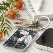 エンジェルキーチェーンフル体ダークスカイ キーホルダー (正面右)