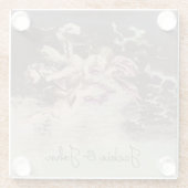 エンジェルクラウド – ガラスコースター (裏面)