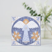 エンジェルクリスマスカード カード (スタンド正面)