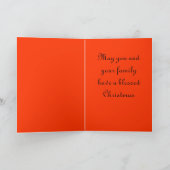 エンジェルクリスマスカード シーズンカード (内部)