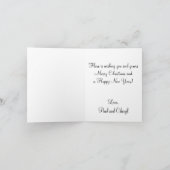 エンジェルクリスマスカード シーズンカード (内部)