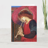 エンジェルクリスマスカード – Burne-Jones -ファインアート シーズンカード (正面)