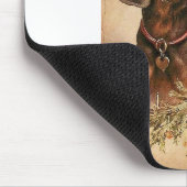 エンジェルクリスマスダシュント マウスパッド (コーナー)