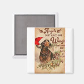 エンジェルクリスマスダッシュンズ マグネット (正面/裏面)