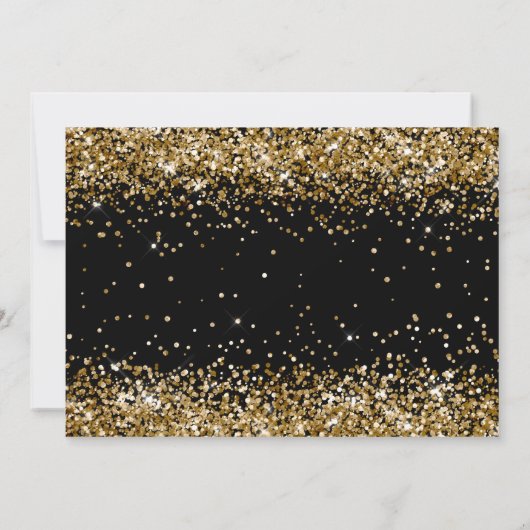 エンジェルクリスマスツリーファミリーディナーパーティー 招待状 (裏面)