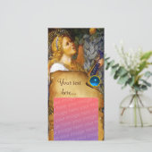 エンジェルクリスマスパーチメントブルージェム シーズンカード (スタンド正面)