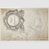 エンジェルクリスマスファニチャーデクページ紙 薄葉紙 (正面)