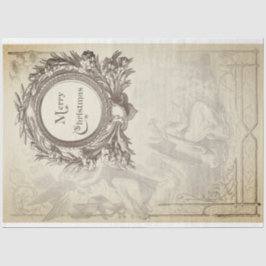 エンジェルクリスマスファニチャーデクページ紙 薄葉紙